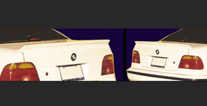 Custom BMW 5 Series Trunk Wing  Sedan (1997 - 2003) - $220.00 (Manufacturer Sarona, Part #BM-010-TW)